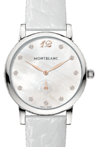Montblancモンブランスタークラシックレディスモールセコンド|110304