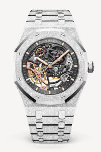 Audemars Piguetロイヤルオーク・フロステッドゴールド・ダブルバランスホイール・オープンワーク|15407BC.GG.1224BC.01
