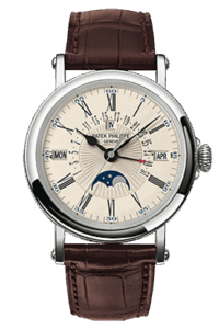 Patek Philippeレトログラード日付表示永久カレンダー|5159WhiteGold
