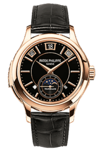 Patek Philippeミニット・リピータートゥールビヨン窓表示瞬時日送り式永久カレンダー|5207RoseGold