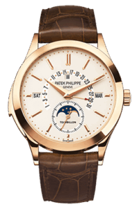 Patek Philippeミニット・リピータートゥールビヨンレトログラード日付表示付永久カレンダー|5216RoseGold