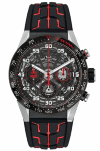 Tag Heuerタグ・ホイヤーカレラキャリバーホイヤー02クロノグラフアイルトン・セナエディション|CBG2014.FT6149