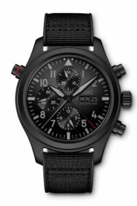 IWC（インターナショナル・ウォッチ・カンパニー） パイロット・ウォッチ・ダブルクロノグラフ・トップガン・セラタニウム