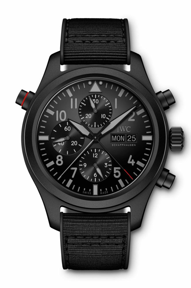 IWC（インターナショナル・ウォッチ・カンパニー）パイロット・ウォッチ・ダブルクロノグラフ・トップガン・セラタニウム