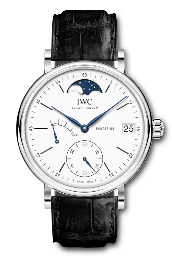 IWC（インターナショナル・ウォッチ・カンパニー）ポートフィノ・ハンドワインド・ムーンフェイズ“150イヤーズ”