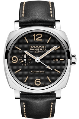 パネライラジオミール1940スリーデイズGMTオートマティックアッチャイオ-45mm