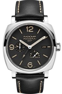 Paneraiラジオミール1940スリーデイズGMTパワーリザーブオートマティックアッチャイオ-45mm|PAM00628