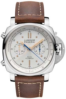 パネライルミノール1950PCYCスリーデイズクロノフライバックオートマティックアッチャイオ-44mm