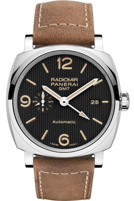 パネライラジオミール1940スリーデイズGMTオートマティックアッチャイオ-45mm