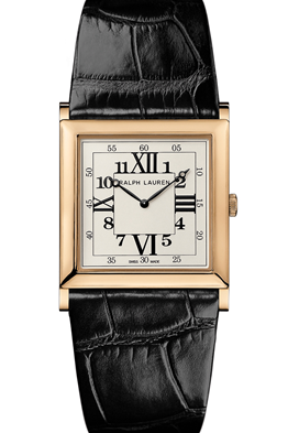 ラルフ・ローレン867ラージ32mm-ローズゴールド