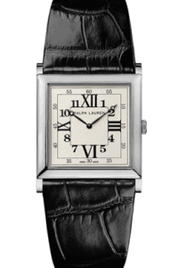ラルフ・ローレン 867モデルラージ32mm-ホワイトゴールド