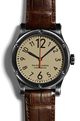 ラルフ・ローレンクロノメーターモデル-カーキダイアル-39MM